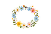Spring Floral Wreath SVG Bundle, a Graphic by Gfx_Store (Thumbnail 9 of 13)