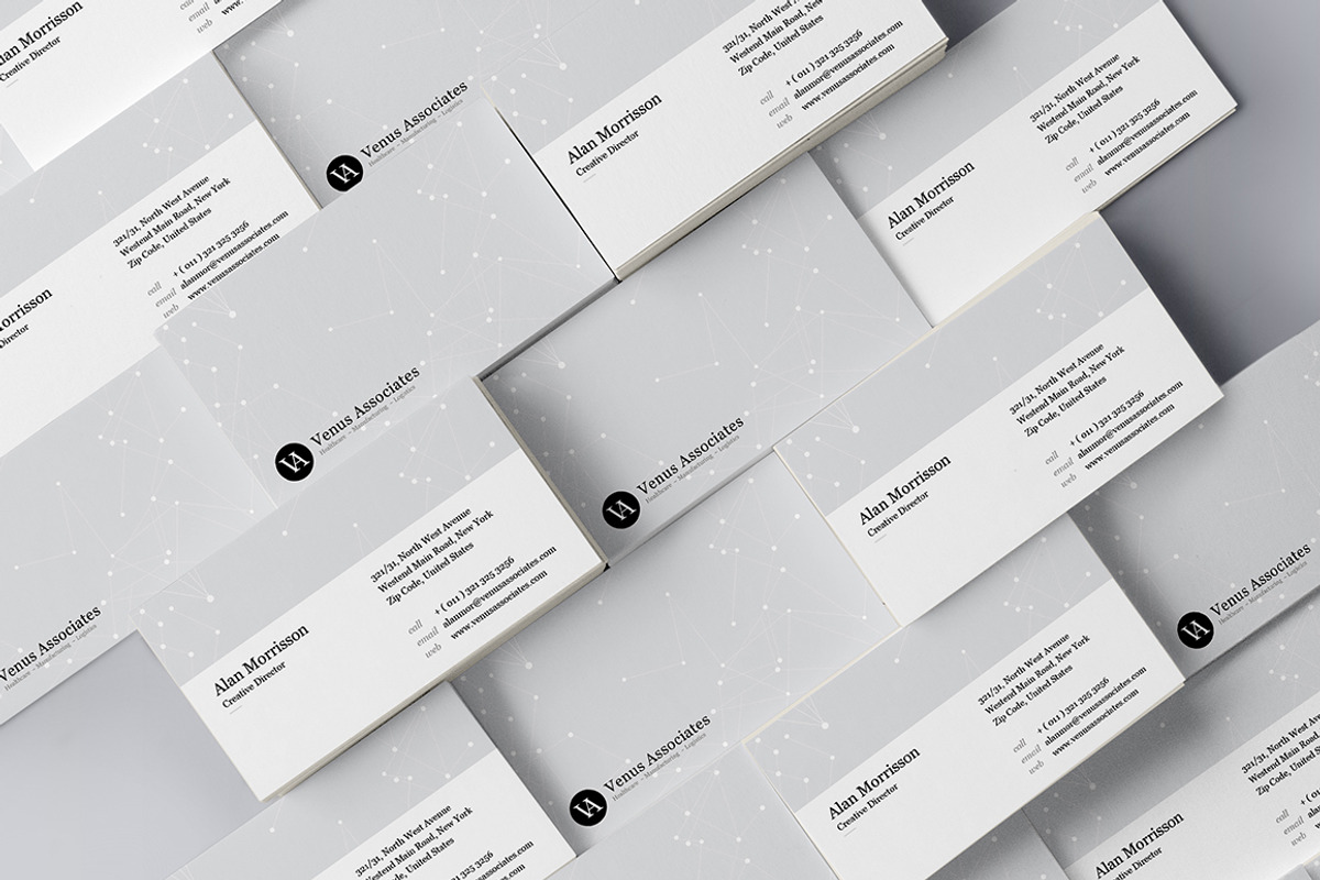100 Modern Business Card Bundle, a Business Card Template by GraphicsEgg (Photo 89 of 102)