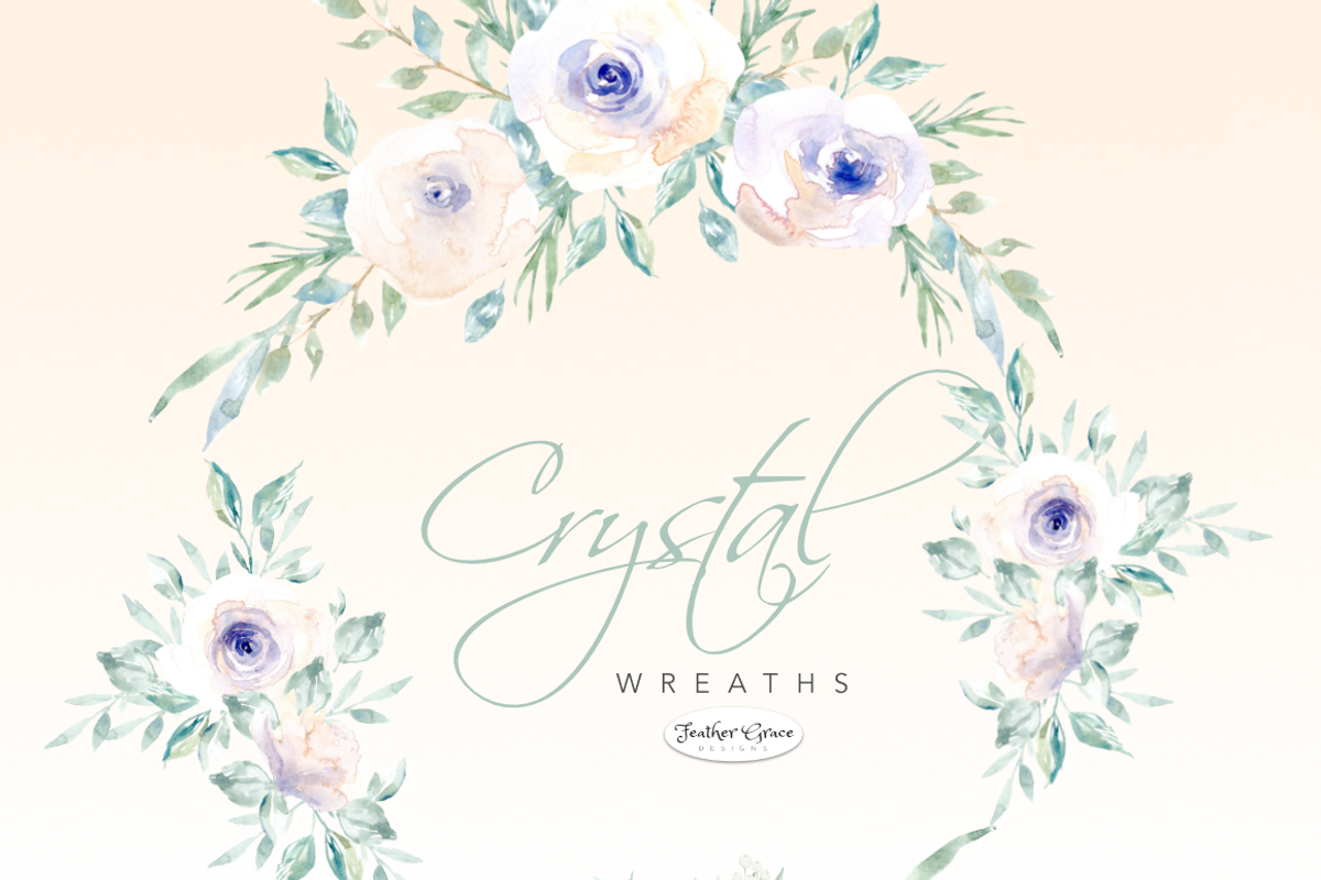 White Watercolor Florals & Bouqets, an Illustration by Feather Grace Designs (Photo 11 of 14)