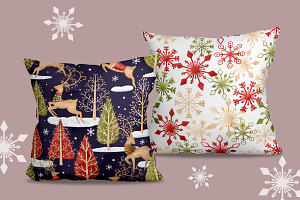 Whimsical Winter, Christmas Patterns