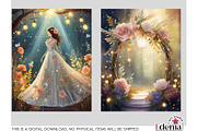 Boho Vintage Wedding JPG Papers, a Wallpaper Graphic by EdeniaArtStudio (Thumbnail 2 of 7)