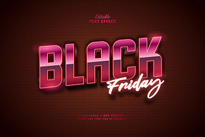Text Effect Black Friday, a Layer Style Add-On by Navy Graphic