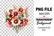 Whimsical Cottage Summer Floral, a Transportation Illustration by Watercolor design (Thumbnail 4 of 6)