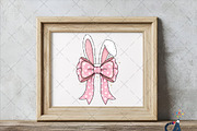 Easter Bunny Ears Bow PNG, an Illustration by Creative Art (Thumbnail 5 of 6)