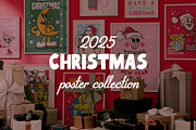 2025 Christmas Posters, a Poster Template by Alina Sh (Thumbnail 1 of 10)