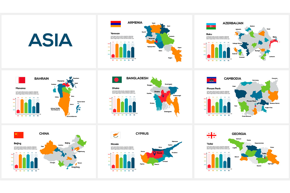 Animated Maps of Countries preview 7