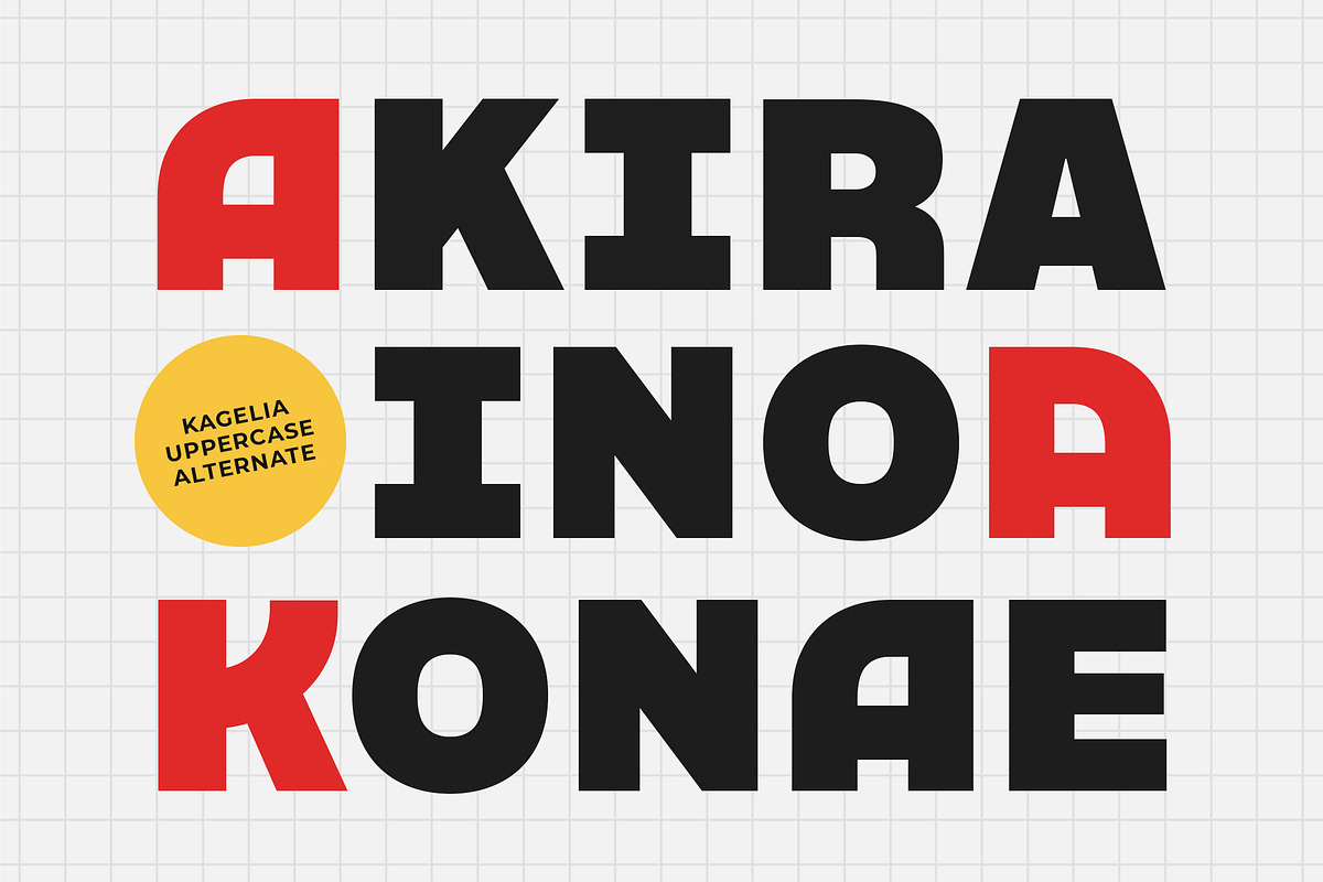 Kagelia - Modern Bold Minimal Sans, a Sans Serif Font by Typia Nesia (Photo 5 of 14)
