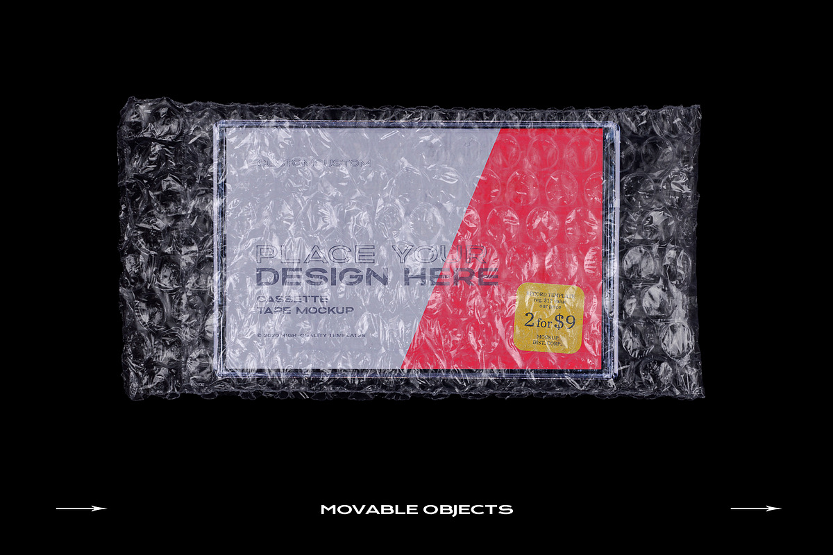 Cassette Tape Mockup Bundle Plastic, a Product Mockup by PrintPixel (Photo 11 of 29)