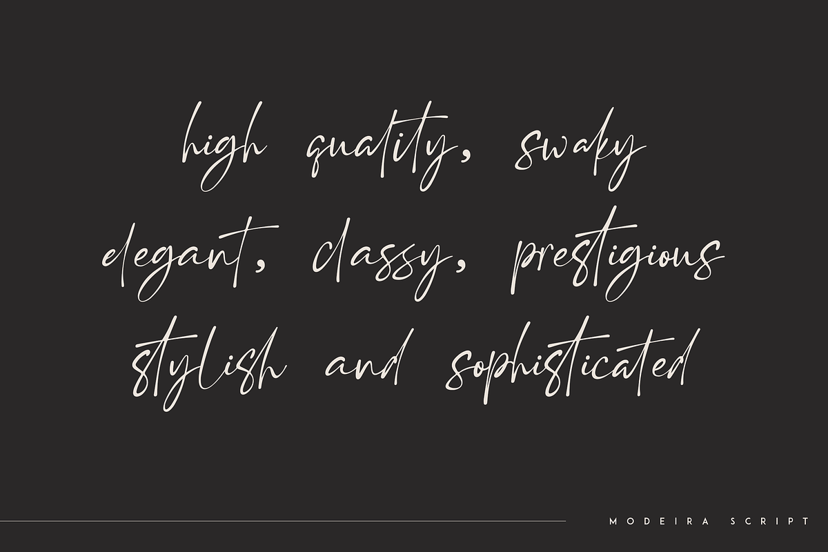 Madeira - handmade script font, a Script Font by Only Fonts (Photo 2 of 10)