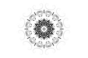 Black and White Mandala Patterns Set, a Decorative Illustration by NJ Himel (Thumbnail 28 of 101)