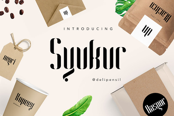 Syukur Regular Font preview 7
