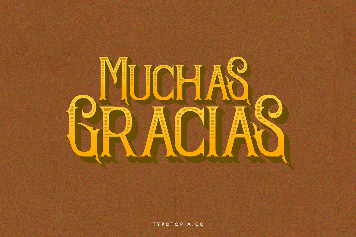 Sandorian Multi Layered Fonts, a Font by edukka (Photo 12 of 12)