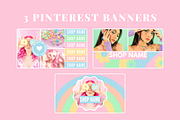 Cute Social Media Banners + Icons, a Social Media Template by SunshineStudioBoutique (Thumbnail 6 of 9)