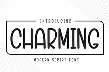 Charming | Script Font