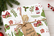 Hand Painted Christmas Clipart PNG, a Seasonal Illustration by PatternPalette (Thumbnail 8 of 13)