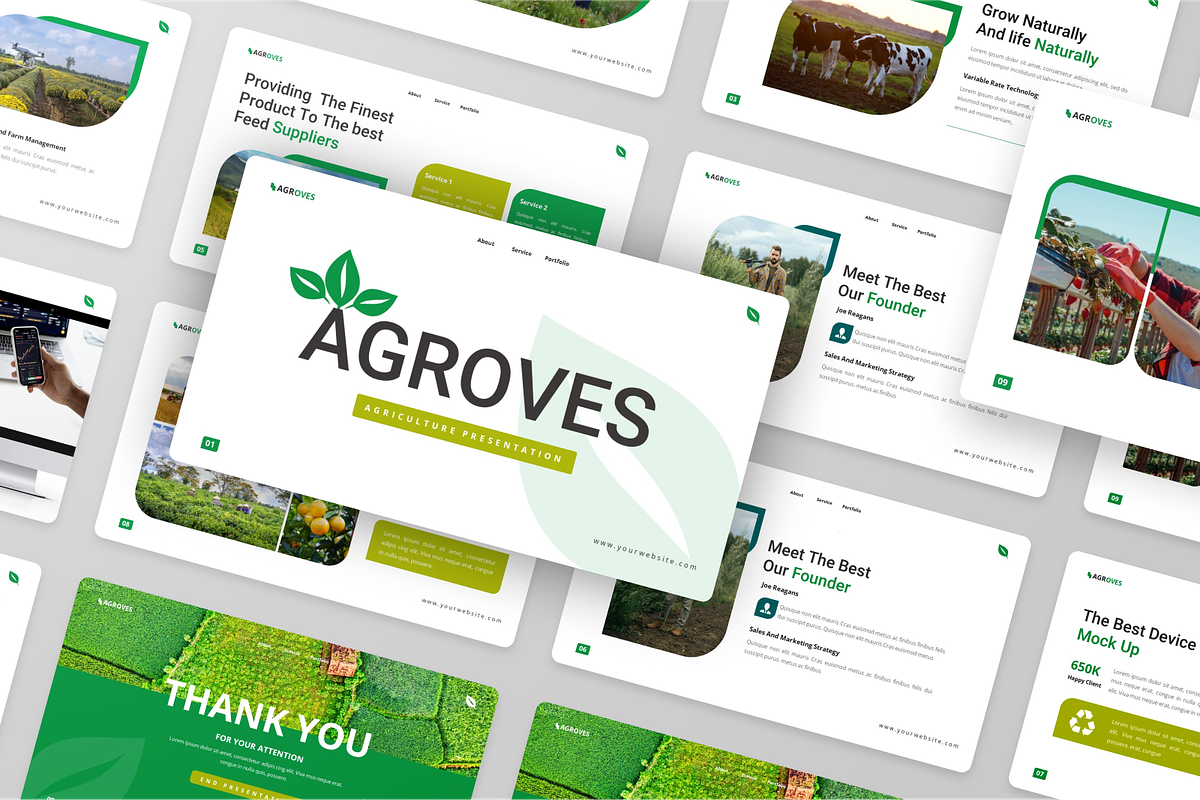 Agriculture Presentation Keynote, a Presentation Template by Annora Studio (Photo 5 of 5)