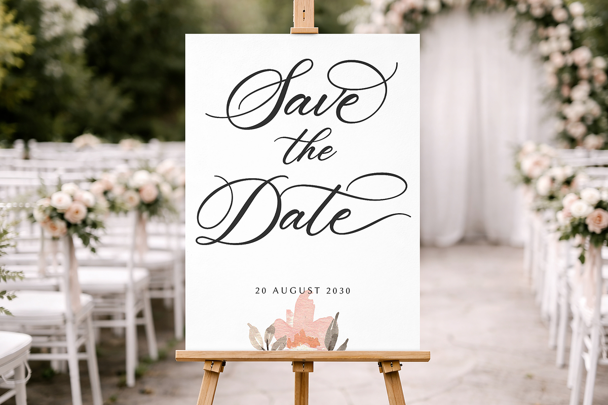 Luxury Romantic Elegant Script Font, a Script Font by Namara Creative Studio (Photo 5 of 10)