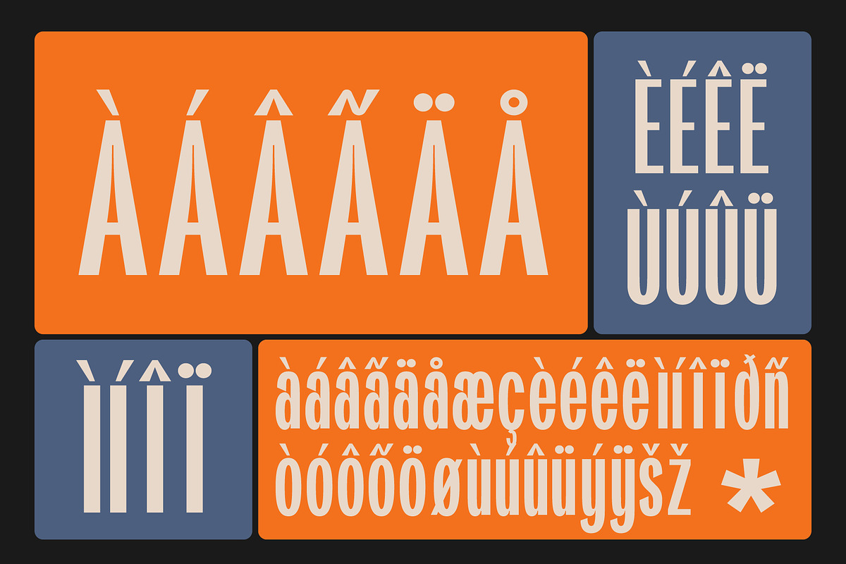 Flourite Font – Bold Condensed Displ, a Sans Serif Font by Brainwaves.Studio (Photo 5 of 8)