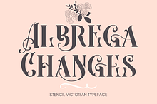Albrega Changes Font