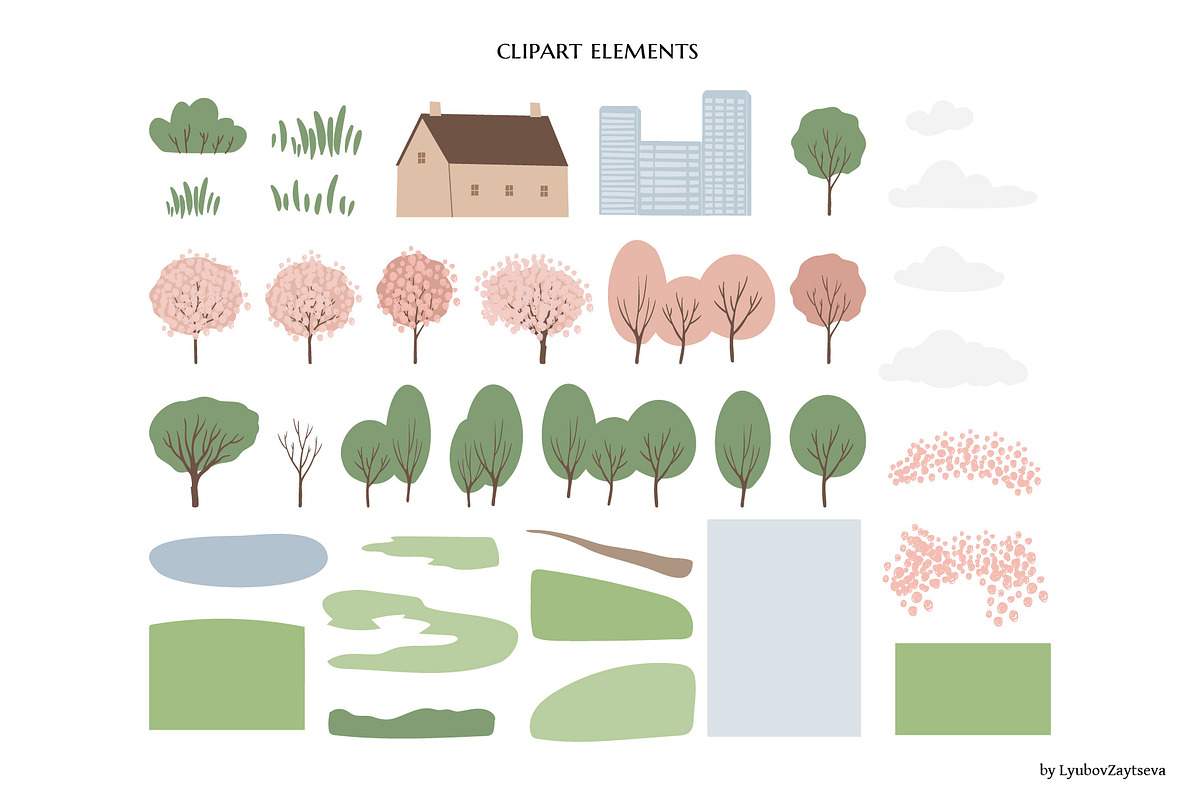Summer picnic clipart | svg, png, ai, a Person Illustration by LyubovZaytseva (Photo 2 of 14)