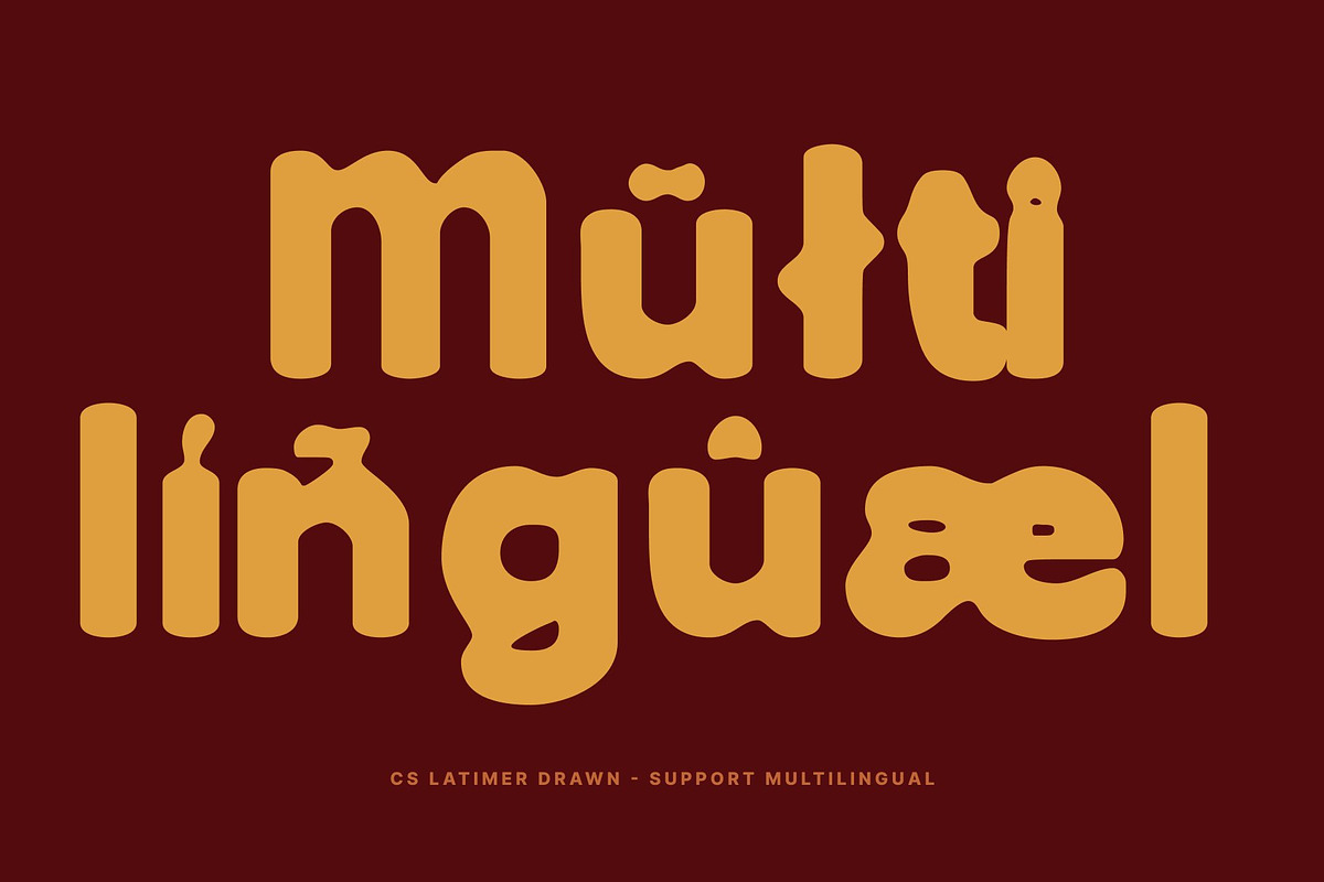 CS Latimer Drawn, a Sans Serif Font by Craft Supply Co. (Photo 5 of 8)
