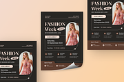 Fashion Week 2024 Flyer, a Flyer Template by SquidPixey (Thumbnail 3 of 5)