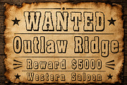 Outlaw Ridge, a Slab Serif Font by Wow Magic (Thumbnail 2 of 6)