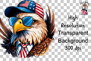 Eagle American Patriotic PNG Bundle, a Graphic by Clipart Bloom (Thumbnail 11 of 11)