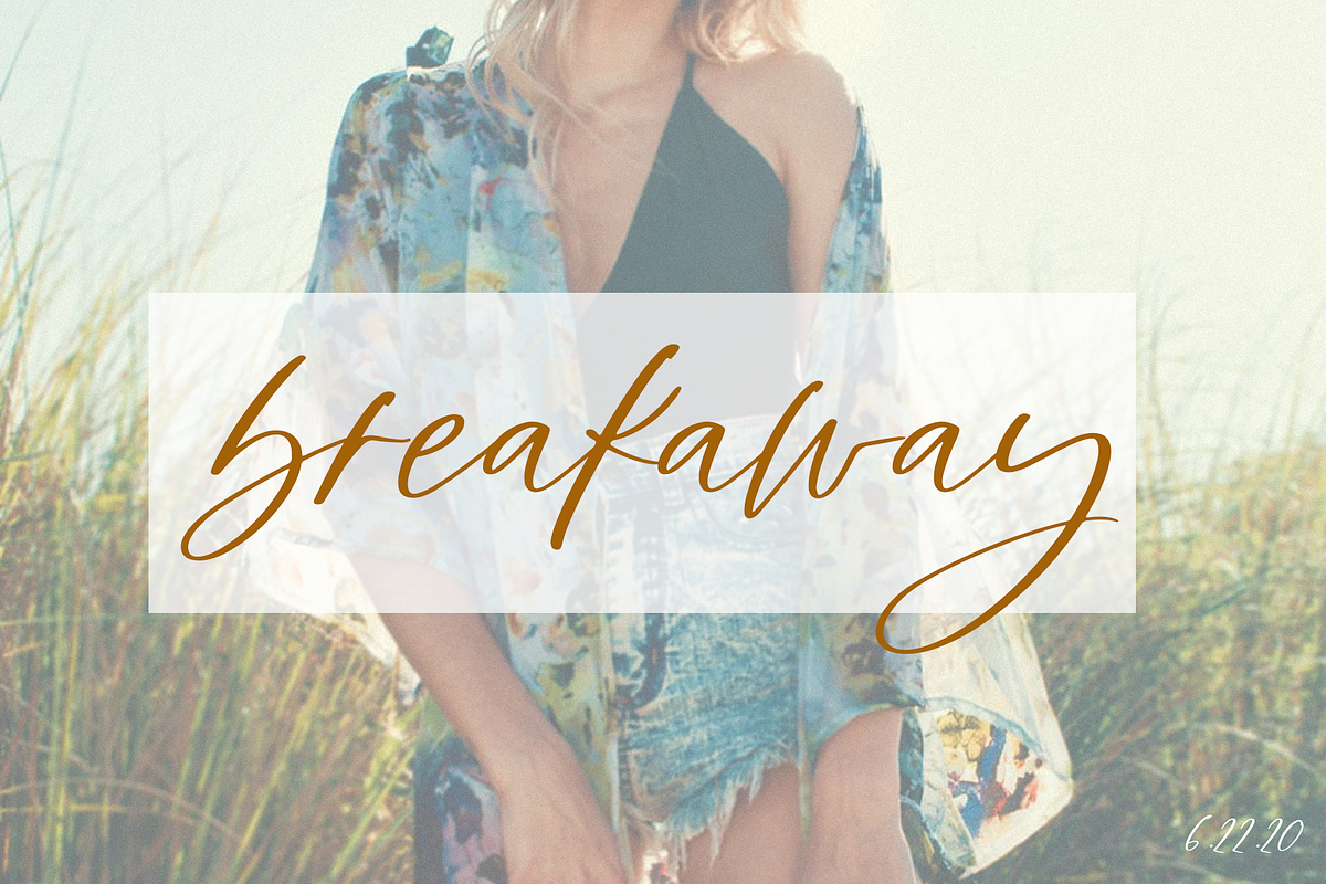 Marigold | Handwritten Script Font, a Script Font by KA Designs (Photo 9 of 14)