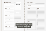 Freelancer Planner Canva Template, a Templates & Theme by ItsReksita Pattern (Thumbnail 6 of 9)