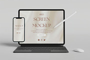 iPhone 12 & iPad Pro Mockup, an iPhone Mockup by zpackcreative (Thumbnail 5 of 6)