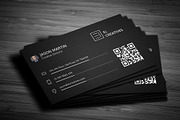 Creative Black business Card, a Business Card Template by bouncy (Thumbnail 3 of 4)