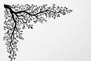 50 Tree Branch Corner Silhouette, a Decorative Illustration by Amazin_art (Thumbnail 9 of 46)