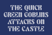 CS Aslan Stitched, a Sans Serif Font by Craft Supply Co. (Thumbnail 4 of 8)