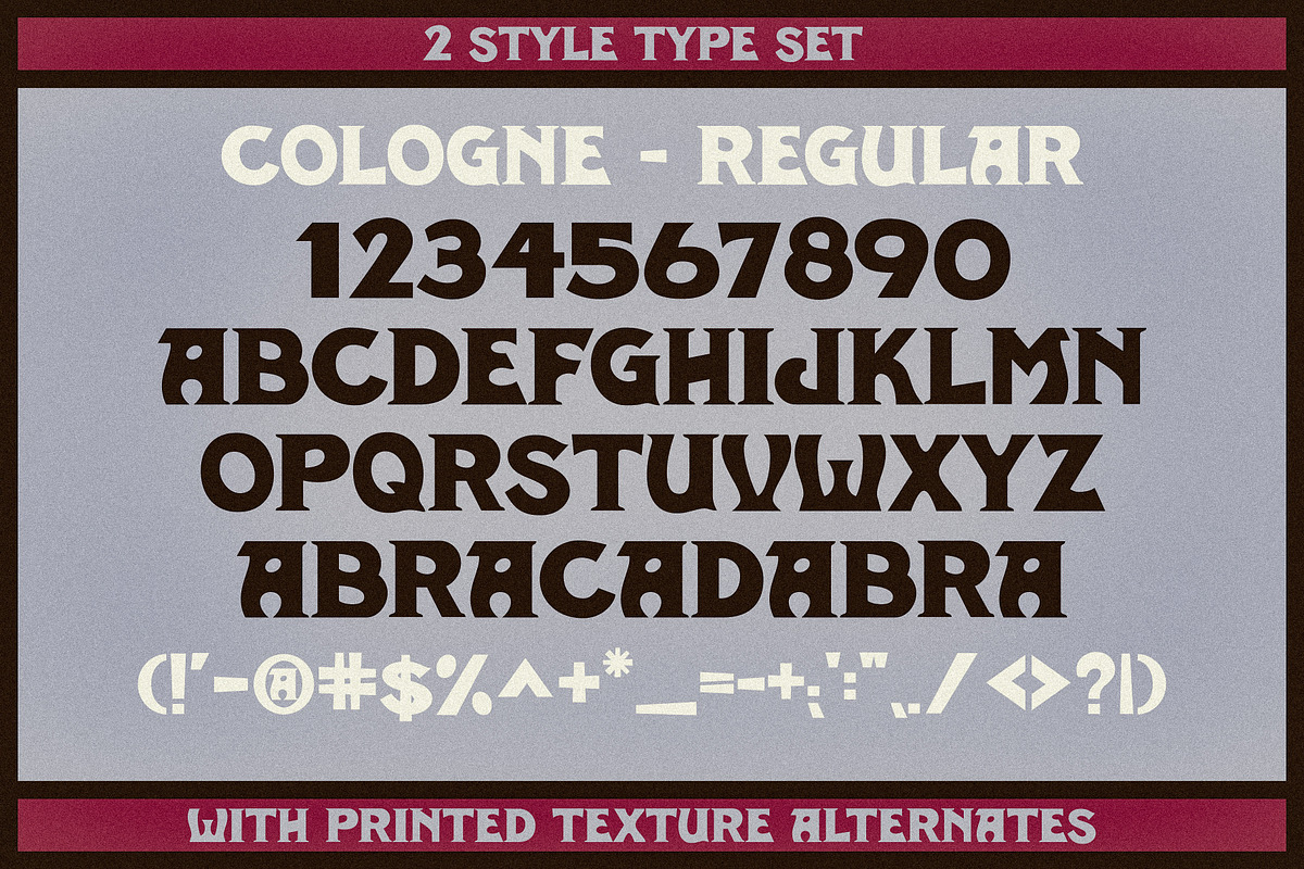 Cologne | Bold Vintage Serif, a Serif Font by Artifact Bazaar (Photo 4 of 5)