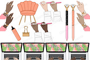 Boss Lady Clip Art, a Work Illustration by GlamArtZhanna (Thumbnail 5 of 5)