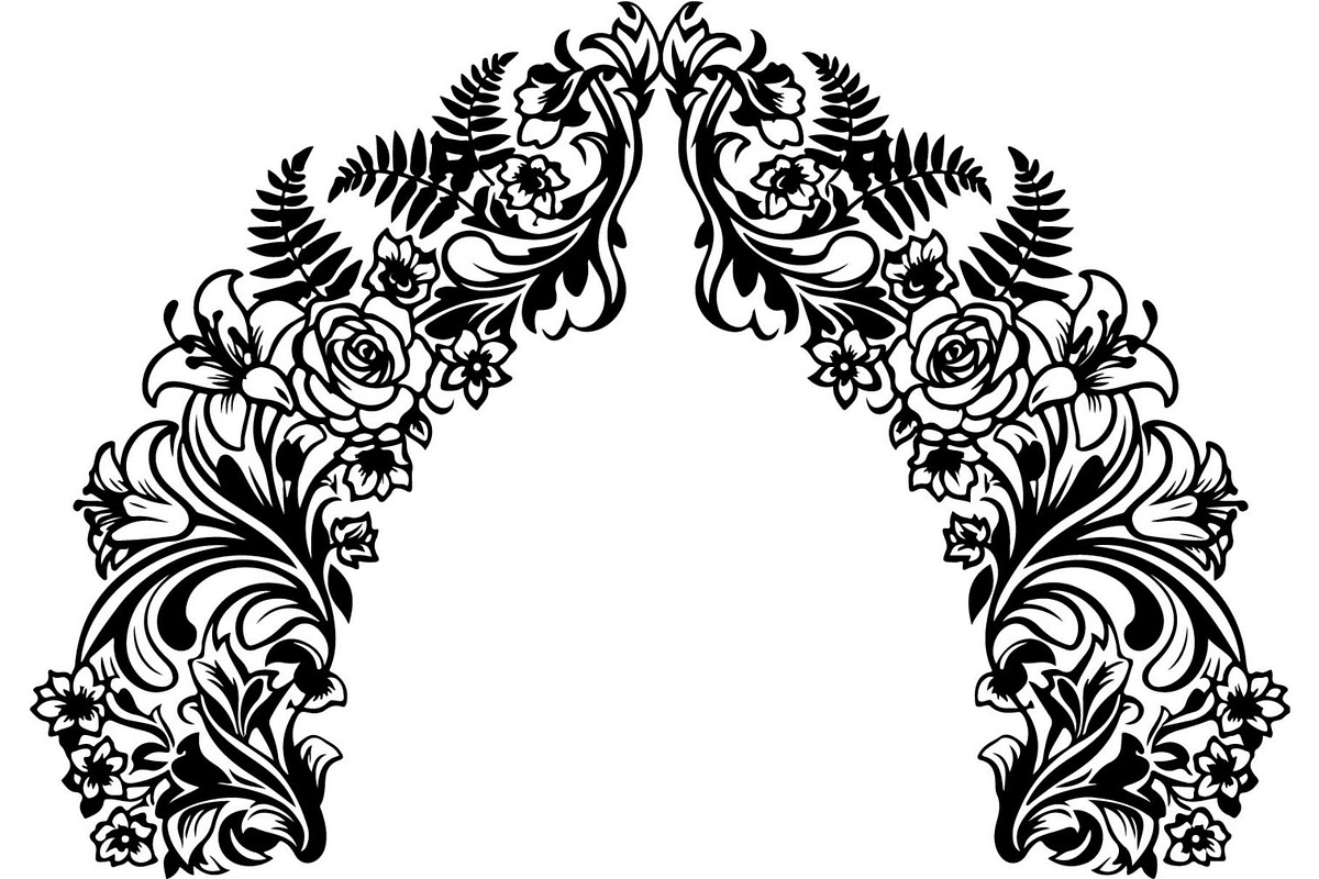 Decorative Arch Window Vector Pack, a Decorative Illustration by Designer_Momina (Photo 8 of 21)