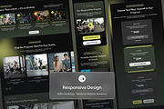 Modern Gym Website Landing UI, a Landing Page Template by twinstd (Thumbnail 4 of 5)