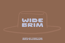 Wide Brim