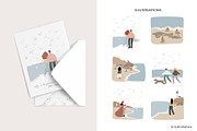 coastal landscape creator clipart, a Person Illustration by LyubovZaytseva (Thumbnail 16 of 18)