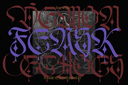 Emxage Aldsyb — Blackletter Font, a Blackletter Font by Enxyclo Studio (Thumbnail 2 of 18)