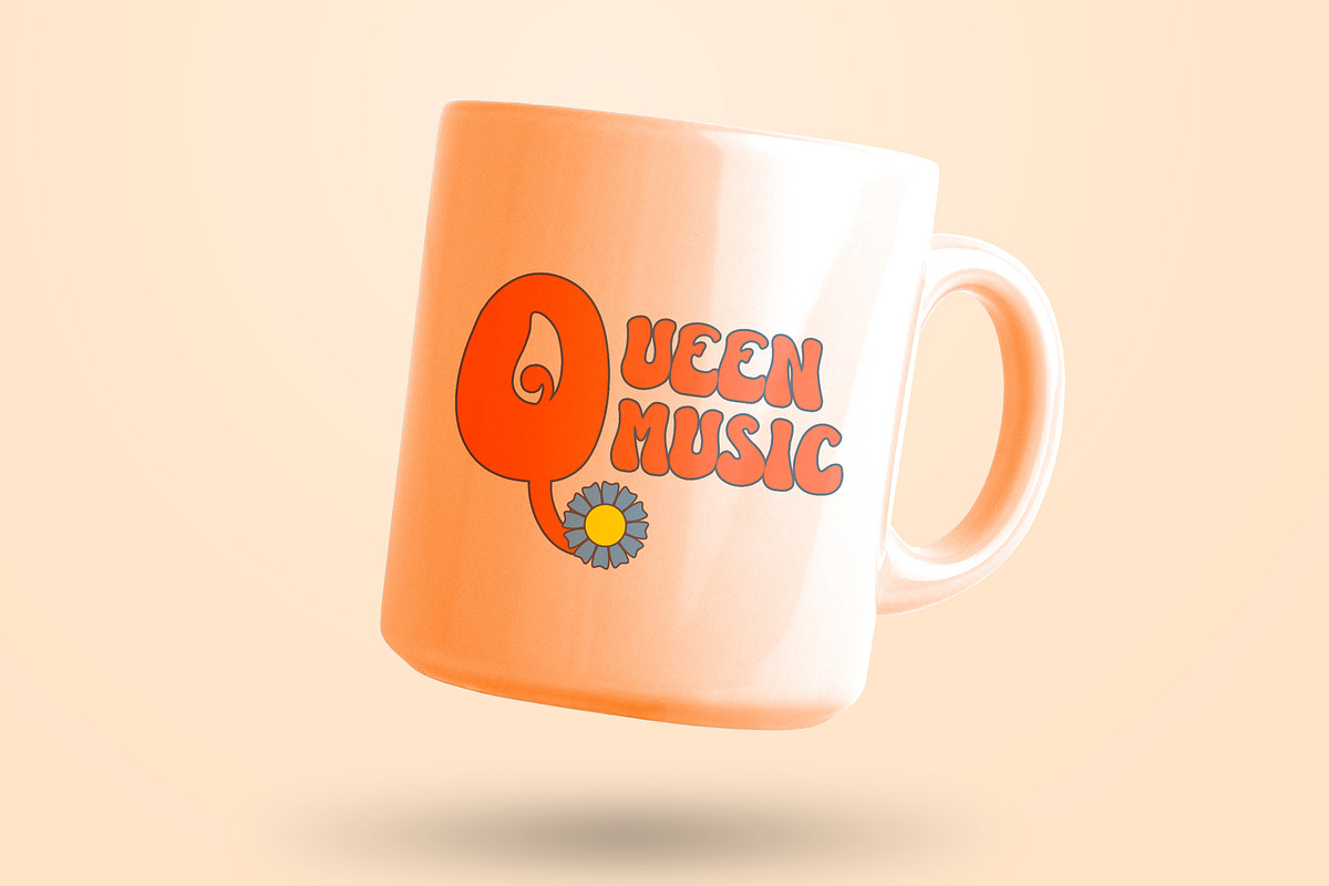 QueenMelody - Groovy Display Font, a Symbol Font by AQR Studio (Photo 8 of 9)