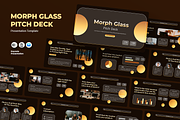 Morph Glass Pitch Deck - Keynote, a Presentation Template by Iqsiart Studio (Thumbnail 1 of 3)