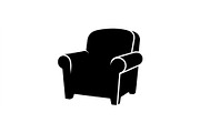 Elegant Lounge Chair Silhouette Set, an Object Graphic by Designs_River (Thumbnail 4 of 4)