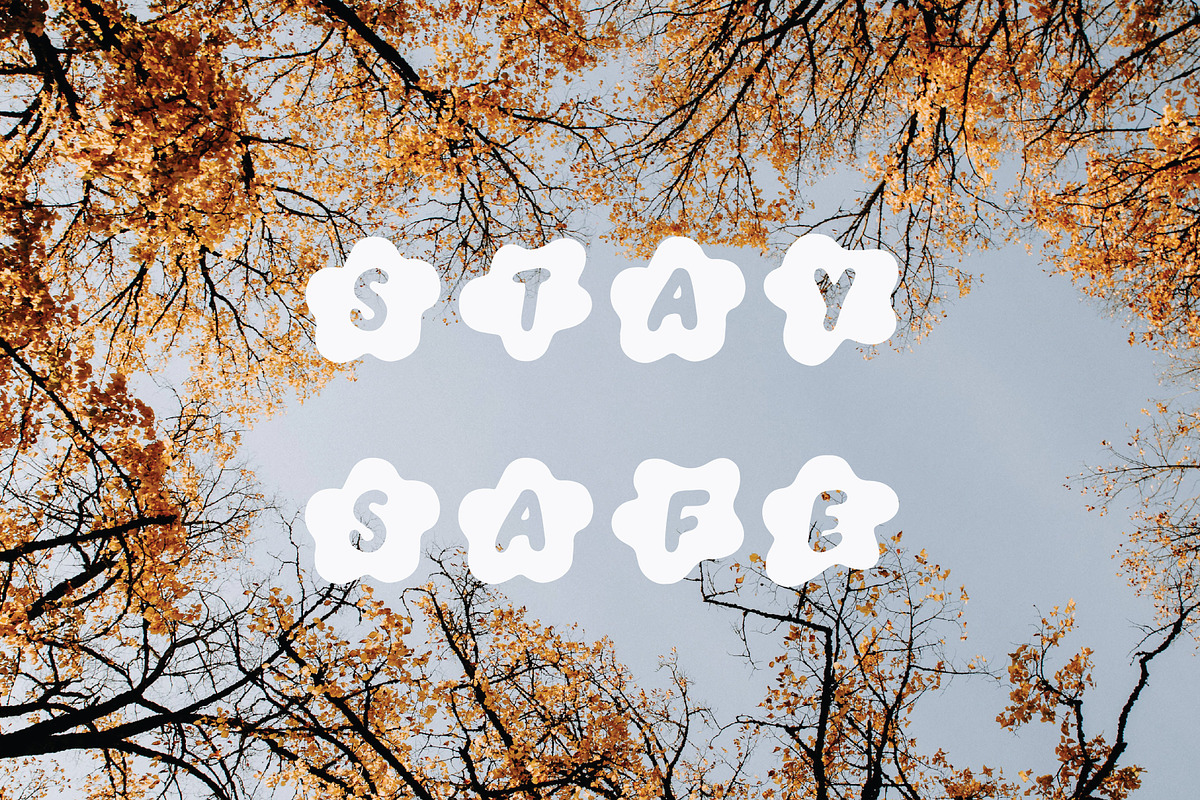 FLOWER PARTY | groovy flower font, a Font by Loryn Ipsum (Photo 6 of 11)