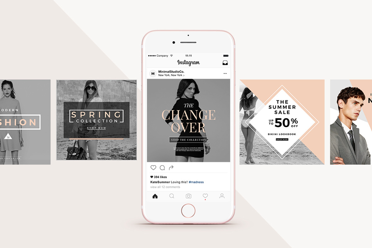 Stylish - 100 Social Media Templates, a Social Media Template by MinimalStudioCo (Photo 7 of 19)
