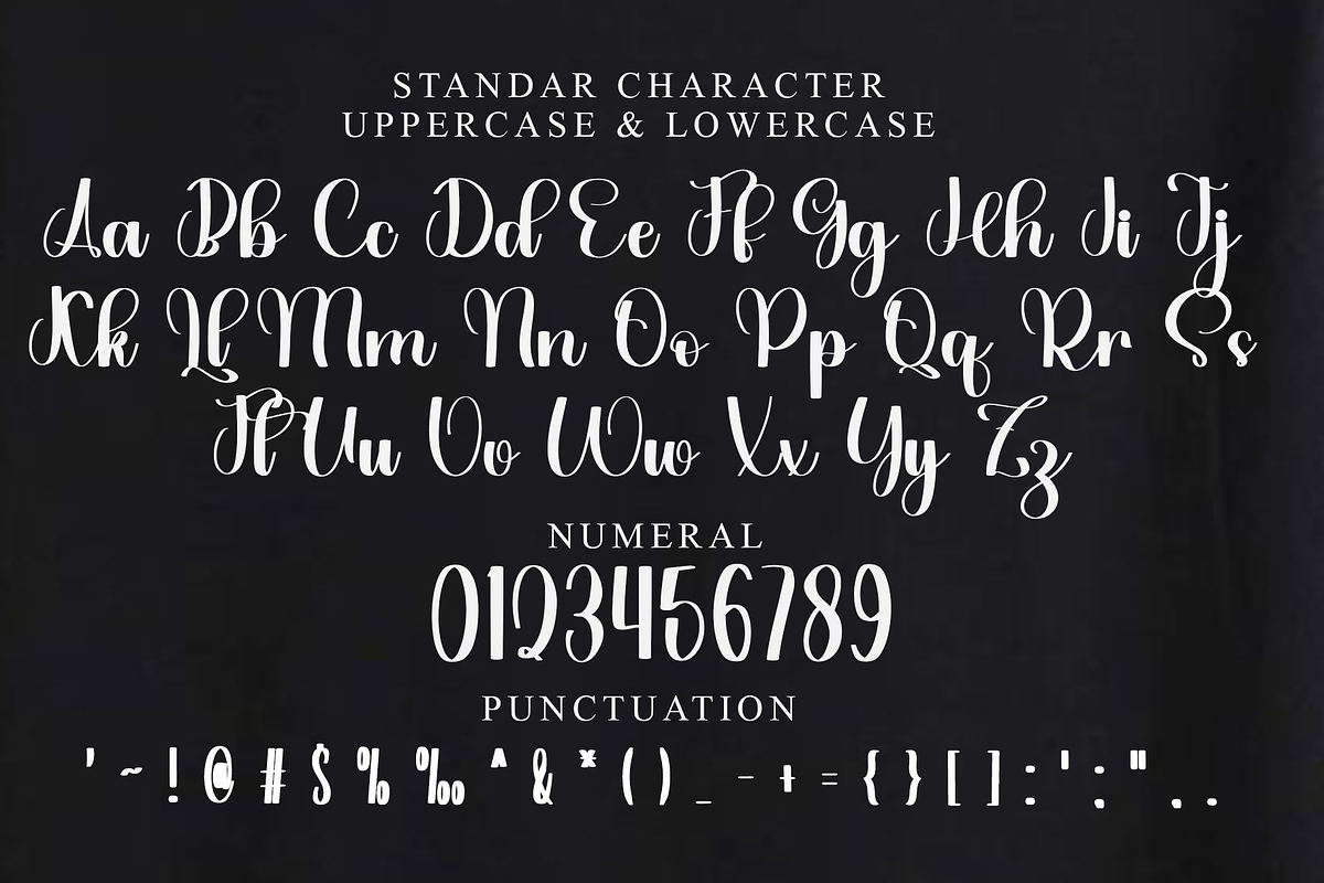 Midnight Singing, a Handwritten Font by InermediaSTUDIO (Photo 7 of 8)