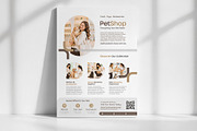 Pet Shop Promotional Poster Template, a Poster Template by WheelieMonkey (Thumbnail 1 of 3)