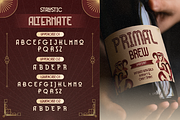 SanDeco, a Sans Serif Font by Burntilldead (Thumbnail 6 of 12)