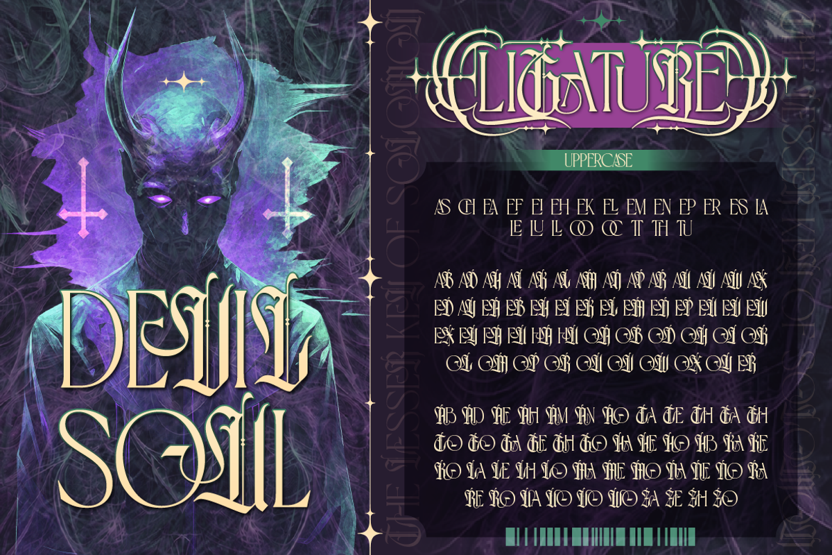 Theravin - Dark Tribal, a Serif Font by Artisan Themes (Photo 5 of 12)